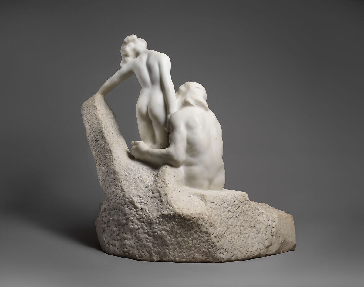 Pygmalion and Galatea, Auguste Rodin (French, Paris 1840–1917 Meudon), Marble, French