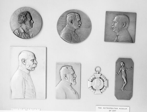 Portrait of Hans Count Wilczek, Medalist: Rudolph Ferdinand Marschall (Austrian, Vienna 1873–1967), Bronze, Austrian 