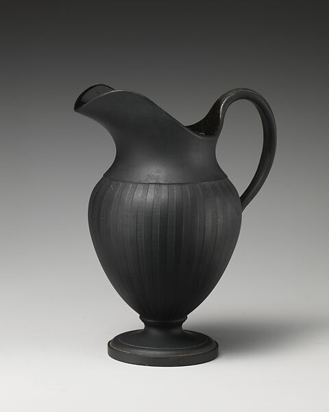 Creamer (part of a set), Wedgwood and Co., Basalt ware, British, Etruria, Staffordshire 