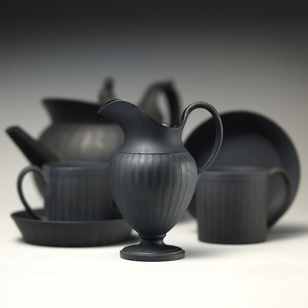 Creamer (part of a set), Wedgwood and Co., Basalt ware, British, Etruria, Staffordshire