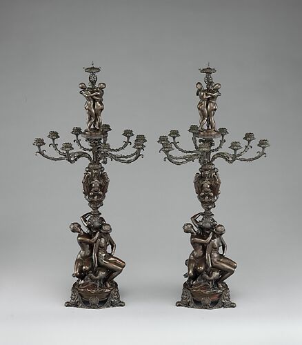 Pair of candelabra