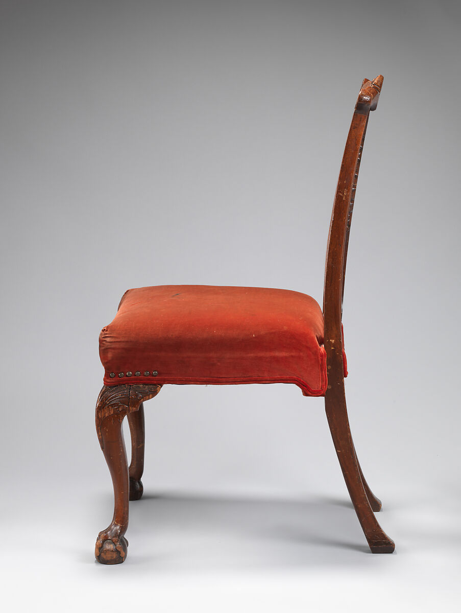 Chair, Mahogany, British