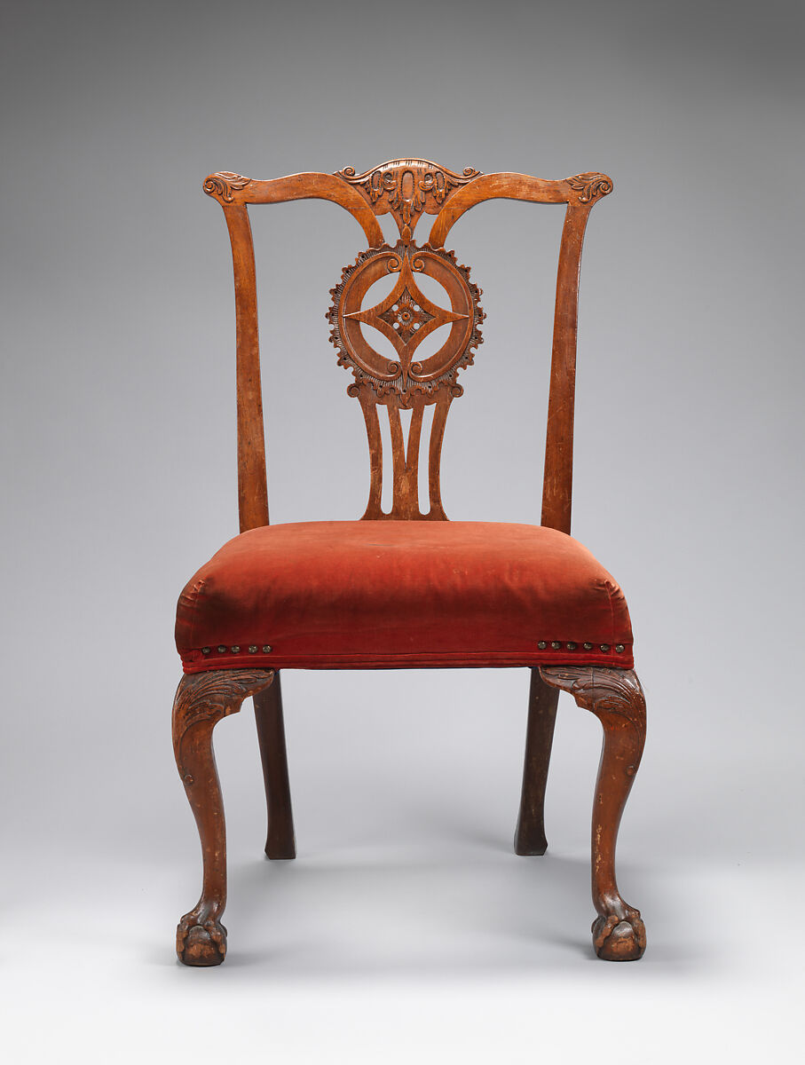 Chair, Mahogany, British