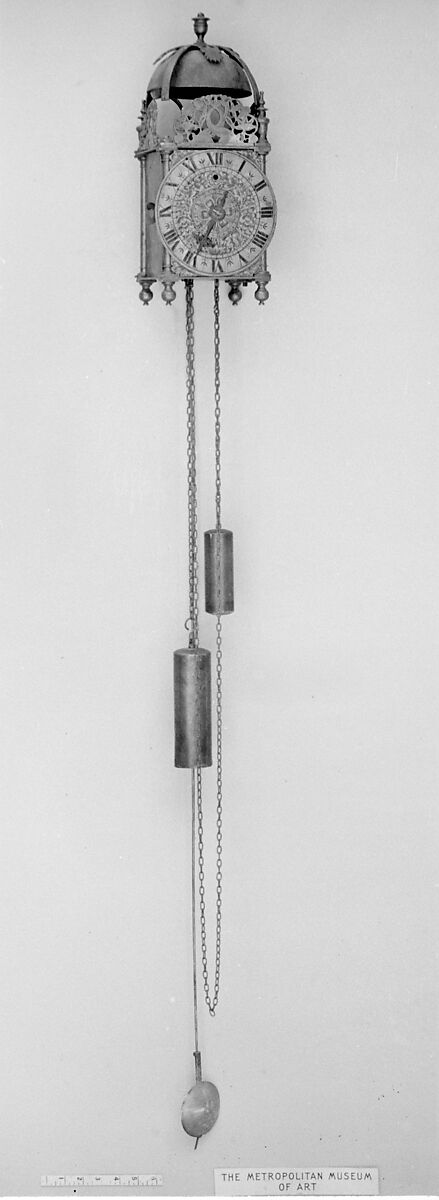 Lantern clock, Brass, British