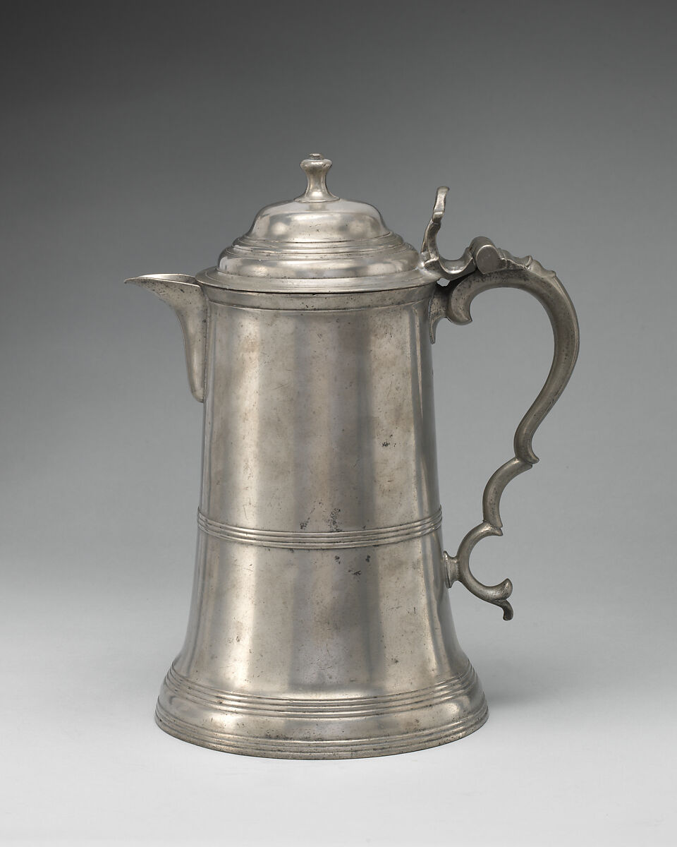 Flagon, Pewter, British 