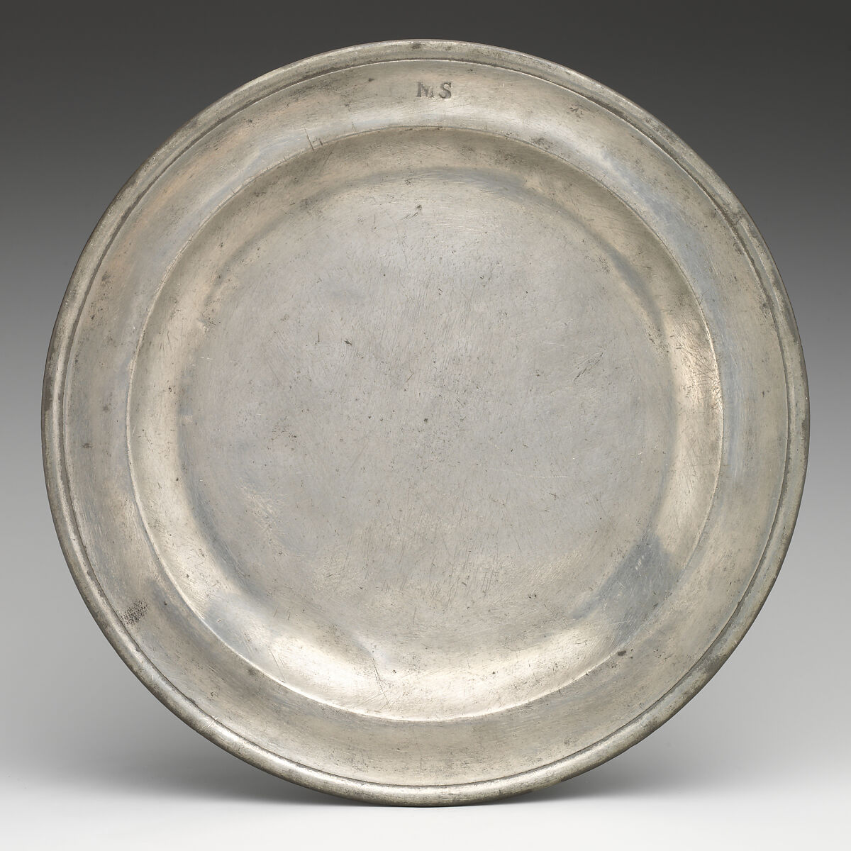 Plate, George Grenfell (or Greenfell) (British, active 1757, died 1784), Pewter, British, London 