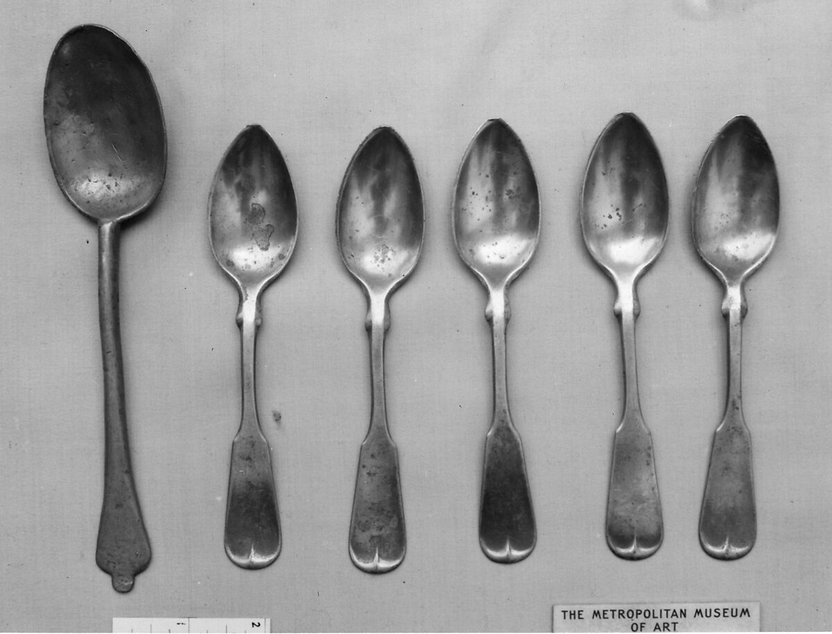 Spoon, Pewter, British or American 