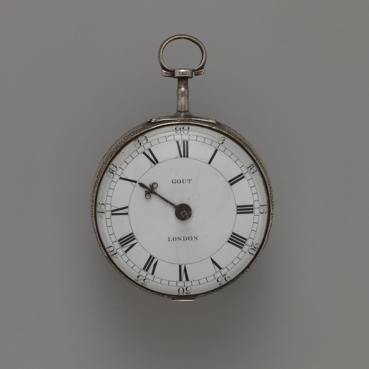 Watch, Watchmaker: Ralph Gout (ca. 1770–1836, bankrupt 1796), Silver, British, London