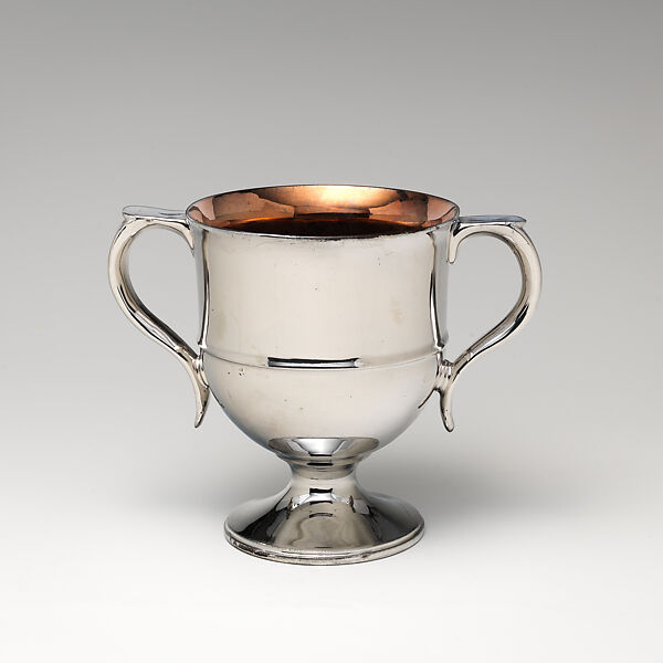 Two-handled cup, Josiah Wedgwood and Sons (British, Etruria, Staffordshire, 1759–present), Jasperware, British, Staffordshire 