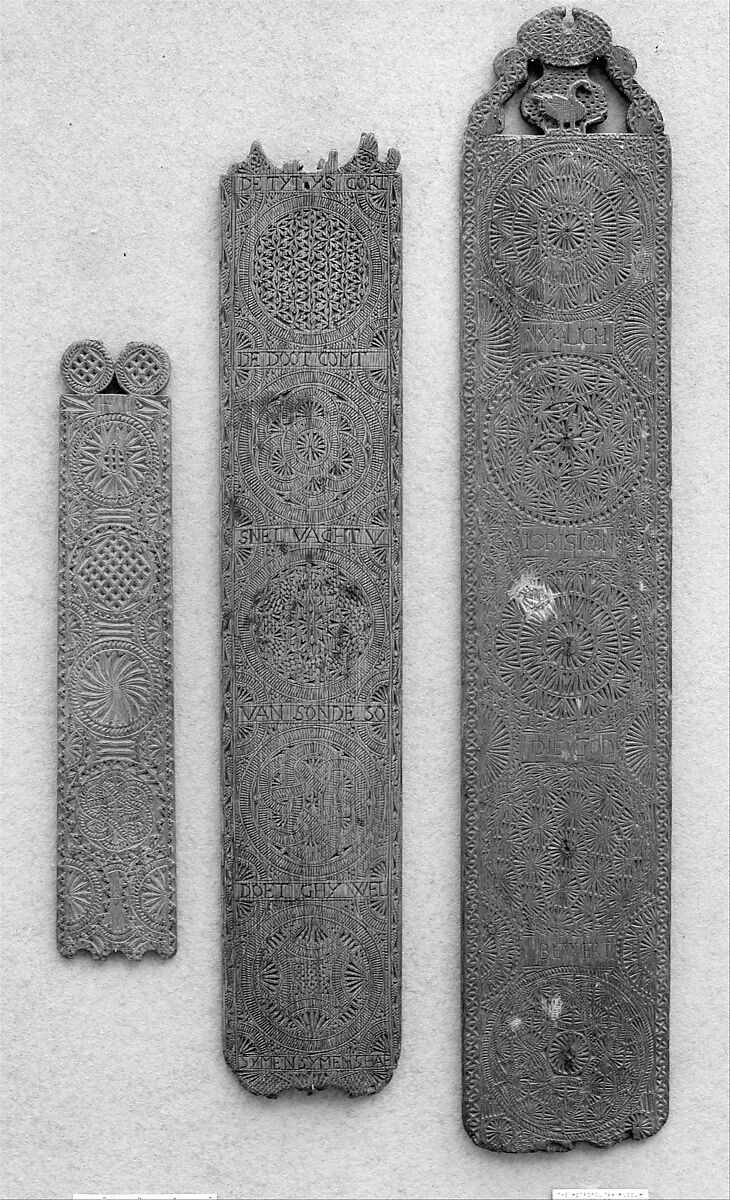 Mangle-board, Ash (?), Dutch 