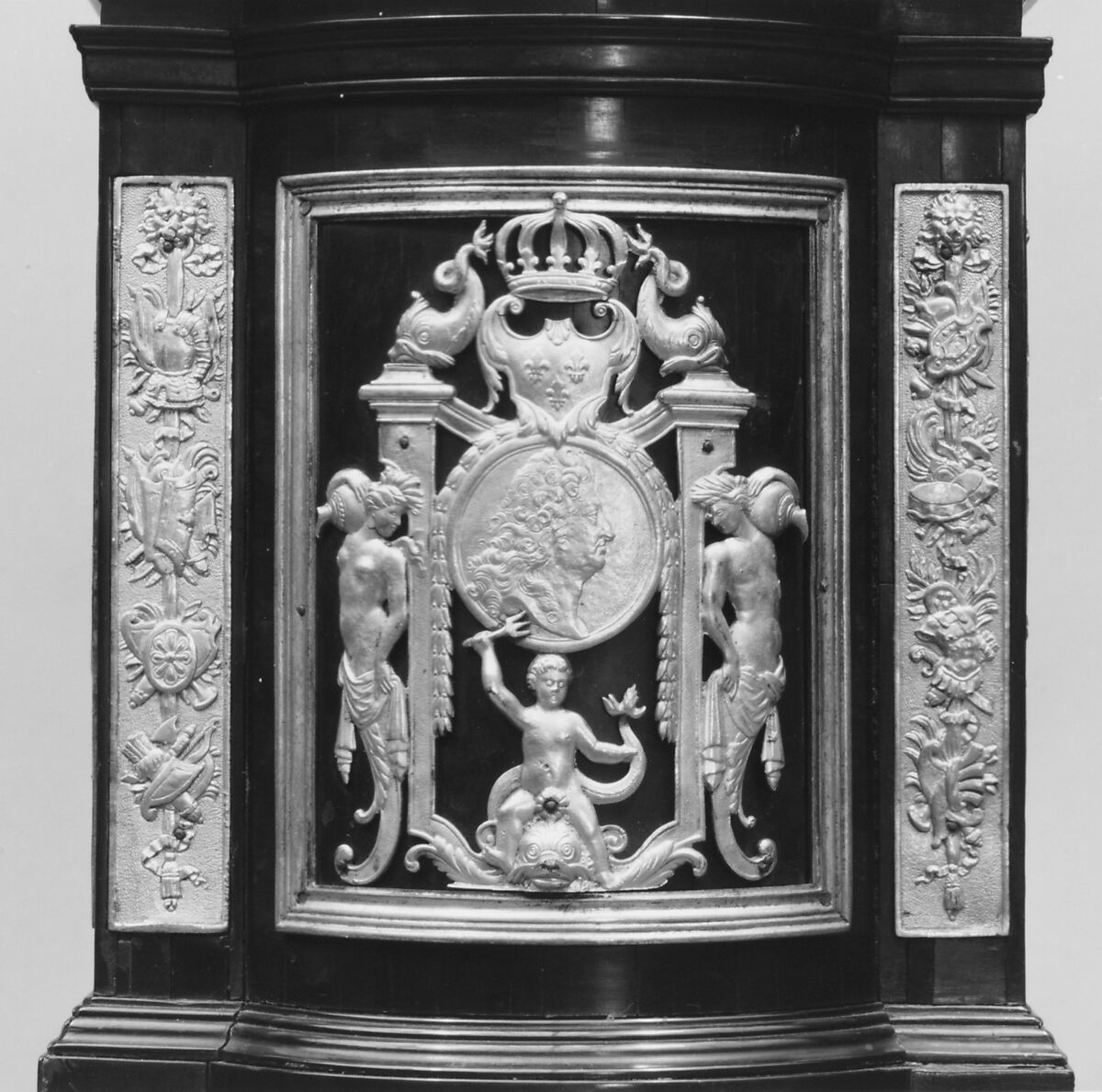 Louis XIV, after a model by Martin van den Bogaert called Desjardins (1640–1694), Bronze, gilt bronze, French