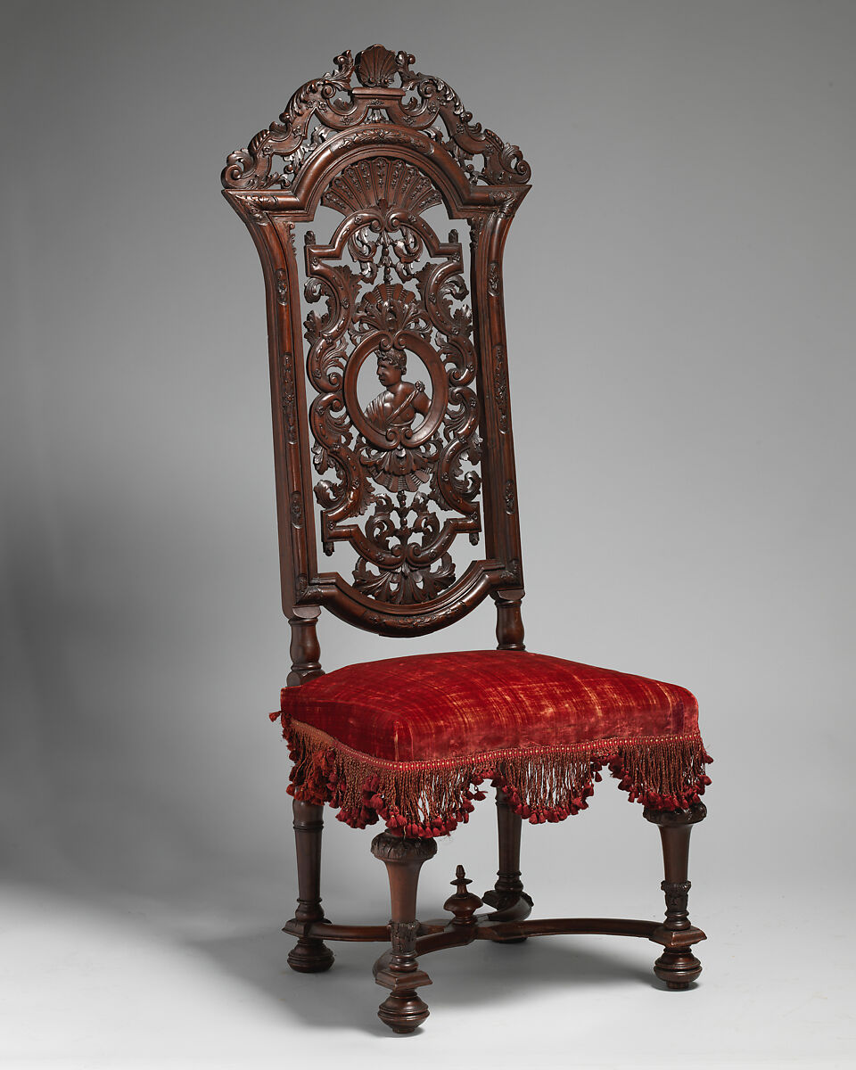 Chair, Walnut, British 