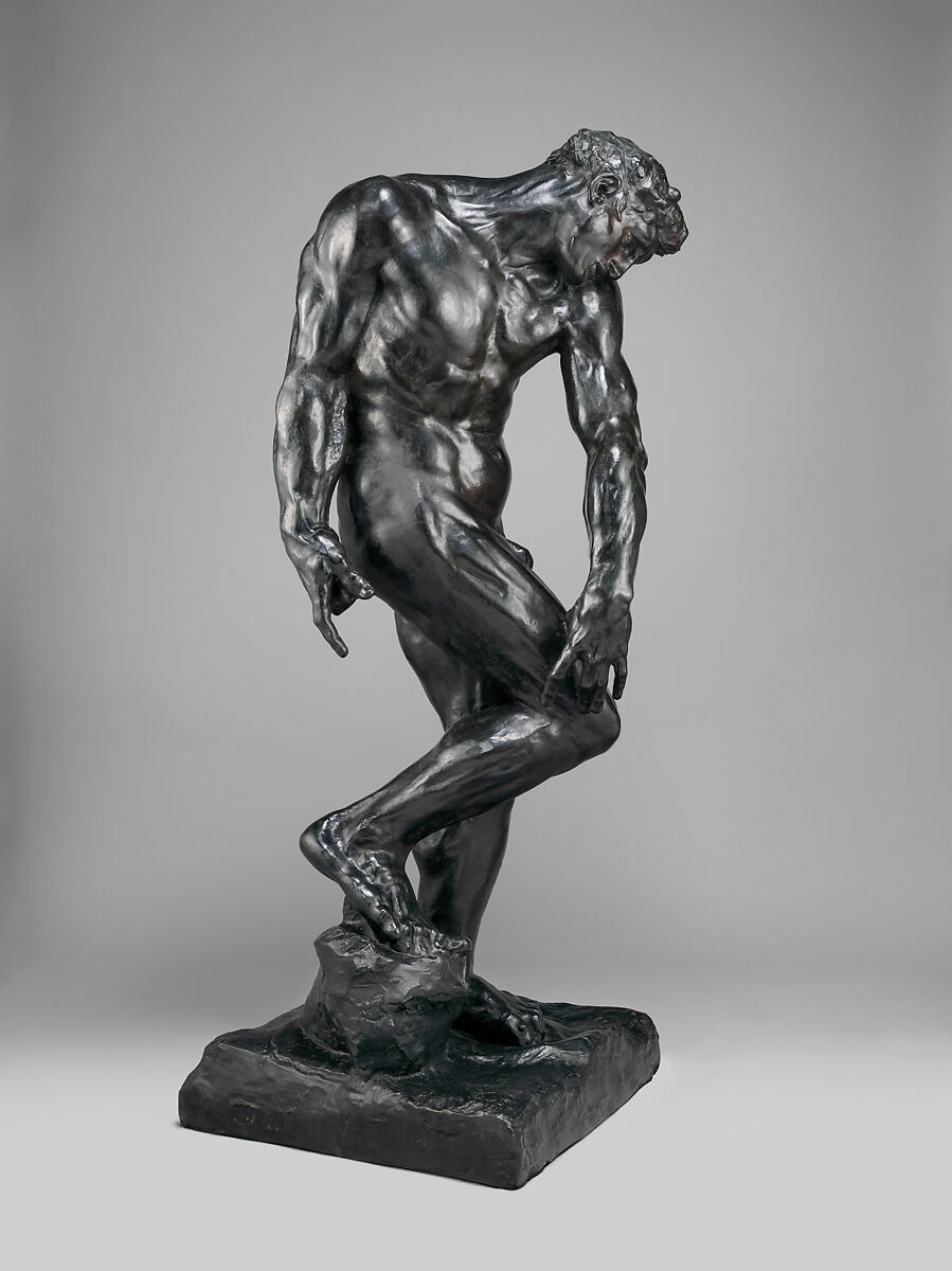 Adam, Auguste Rodin (French, Paris 1840–1917 Meudon), Bronze, French, Paris