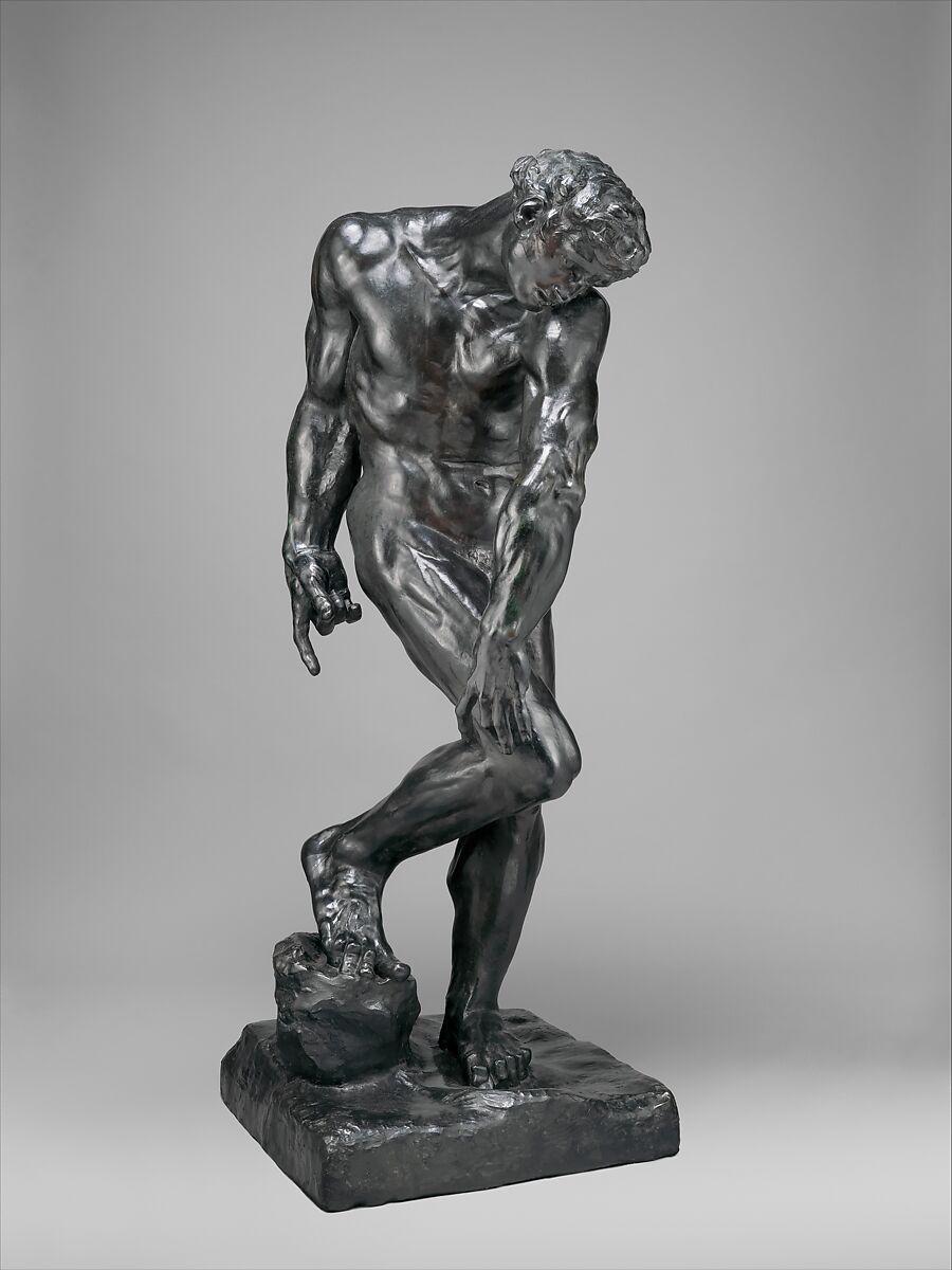 Adam, Auguste Rodin (French, Paris 1840–1917 Meudon), Bronze, French, Paris 
