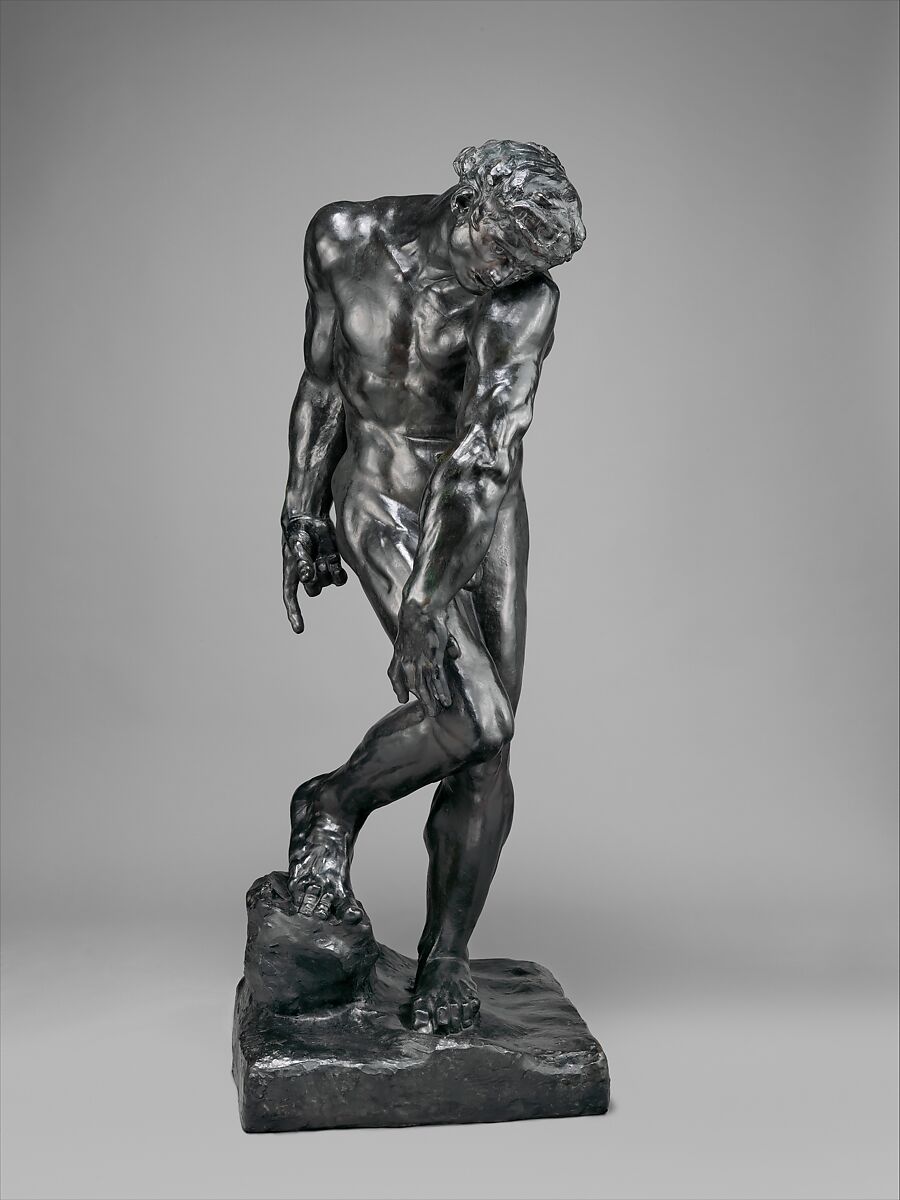 Adam, Auguste Rodin (French, Paris 1840–1917 Meudon), Bronze, French, Paris