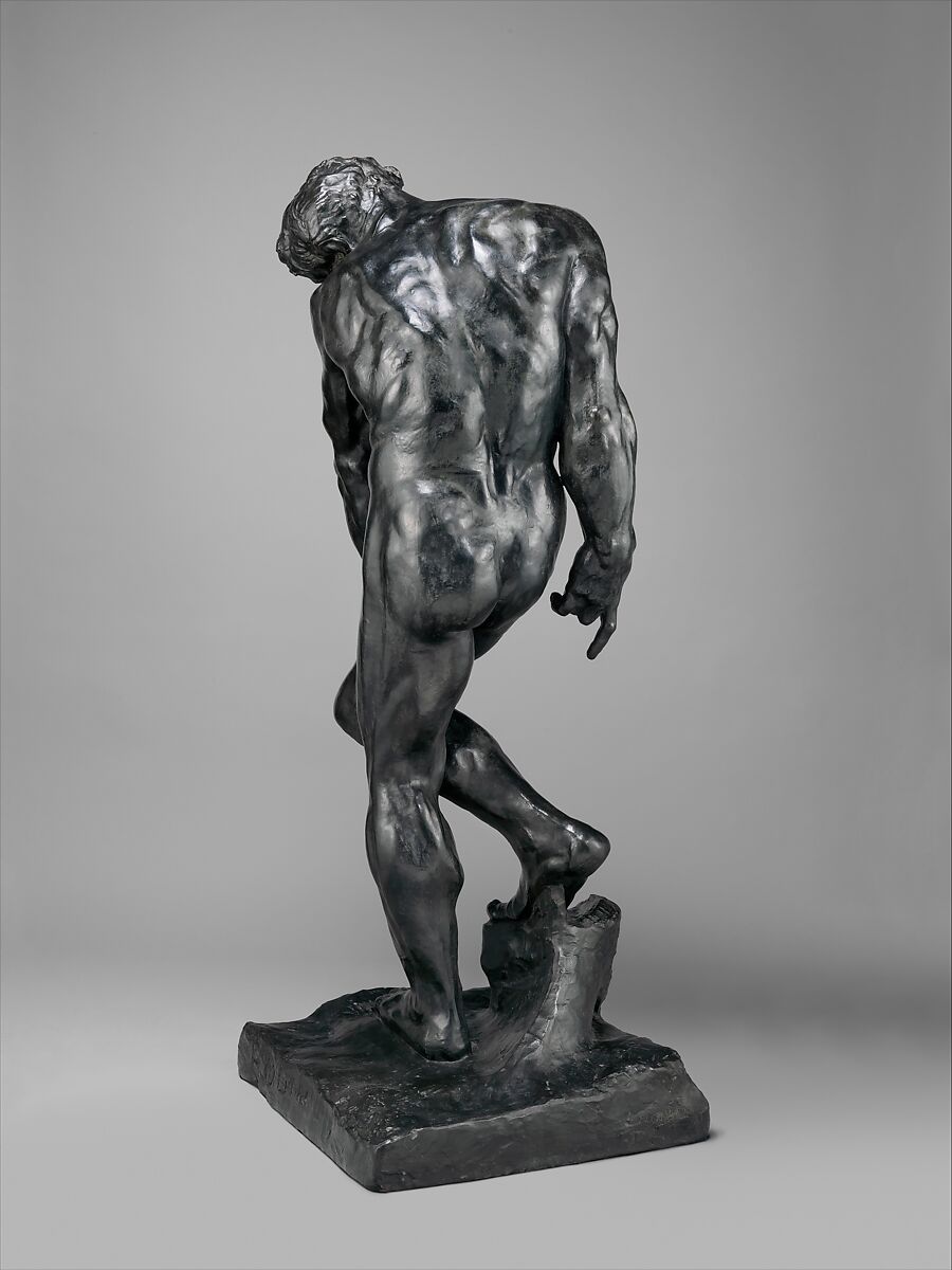 Adam, Auguste Rodin (French, Paris 1840–1917 Meudon), Bronze, French, Paris