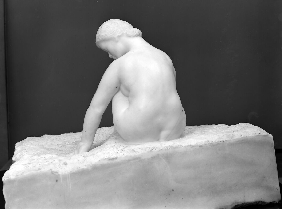 Beside the Sea, Auguste Rodin (French, Paris 1840–1917 Meudon), Marble, French