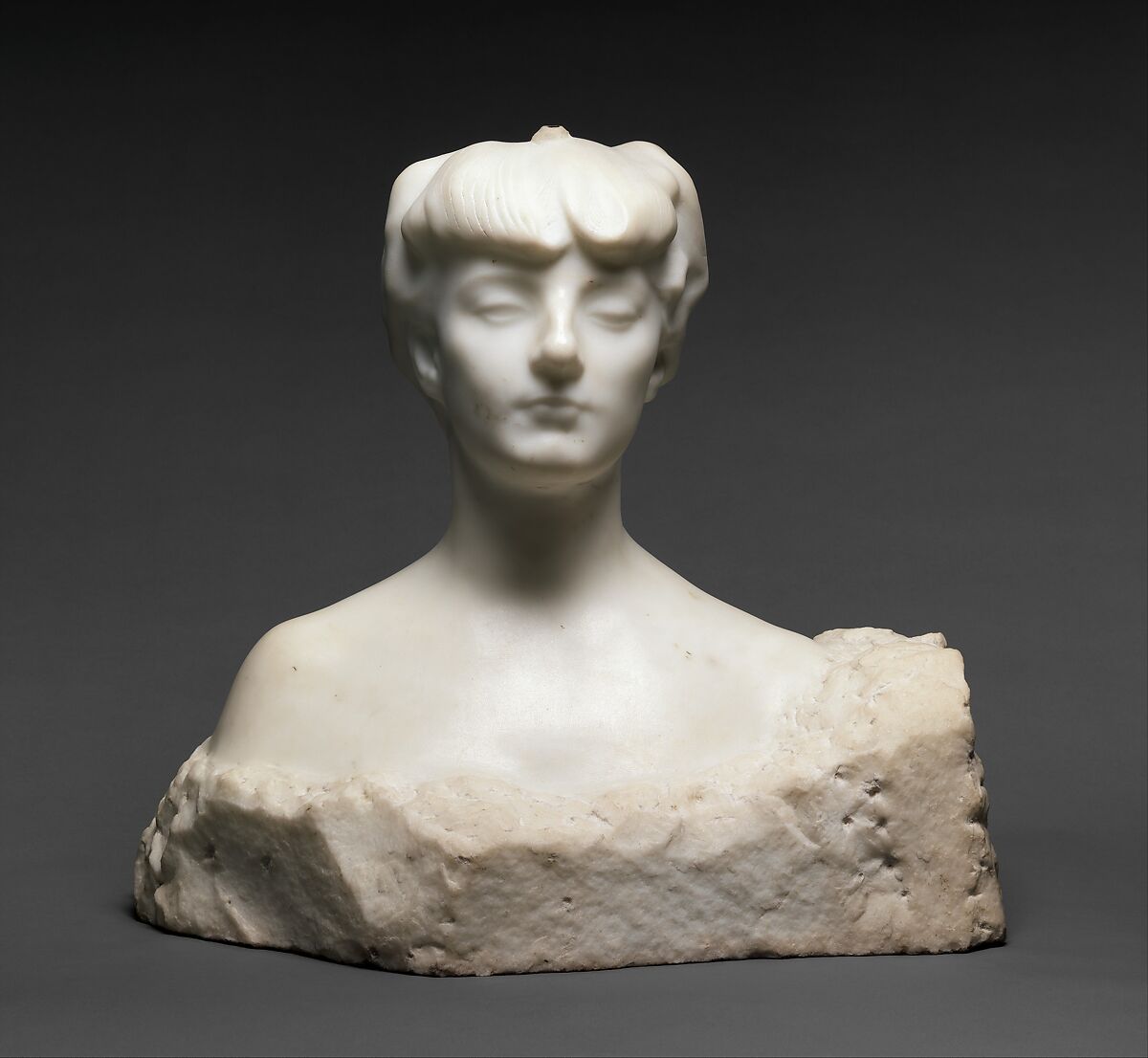 Madame X (Countess Anna-Elizabeth de Noailles), Auguste Rodin (French, Paris 1840–1917 Meudon), Marble, French