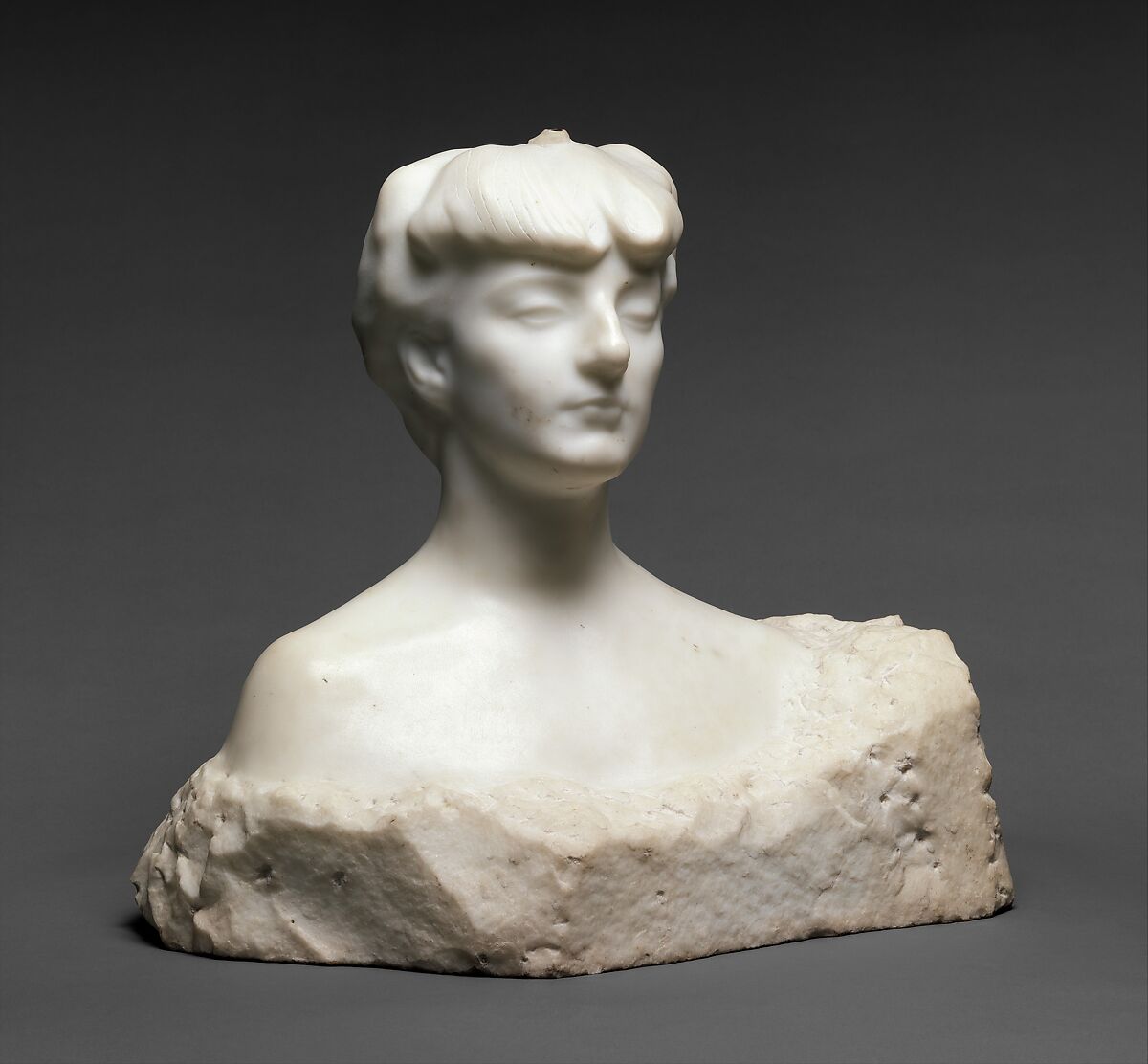 Madame X (Countess Anna-Elizabeth de Noailles), Auguste Rodin  French, Marble, French