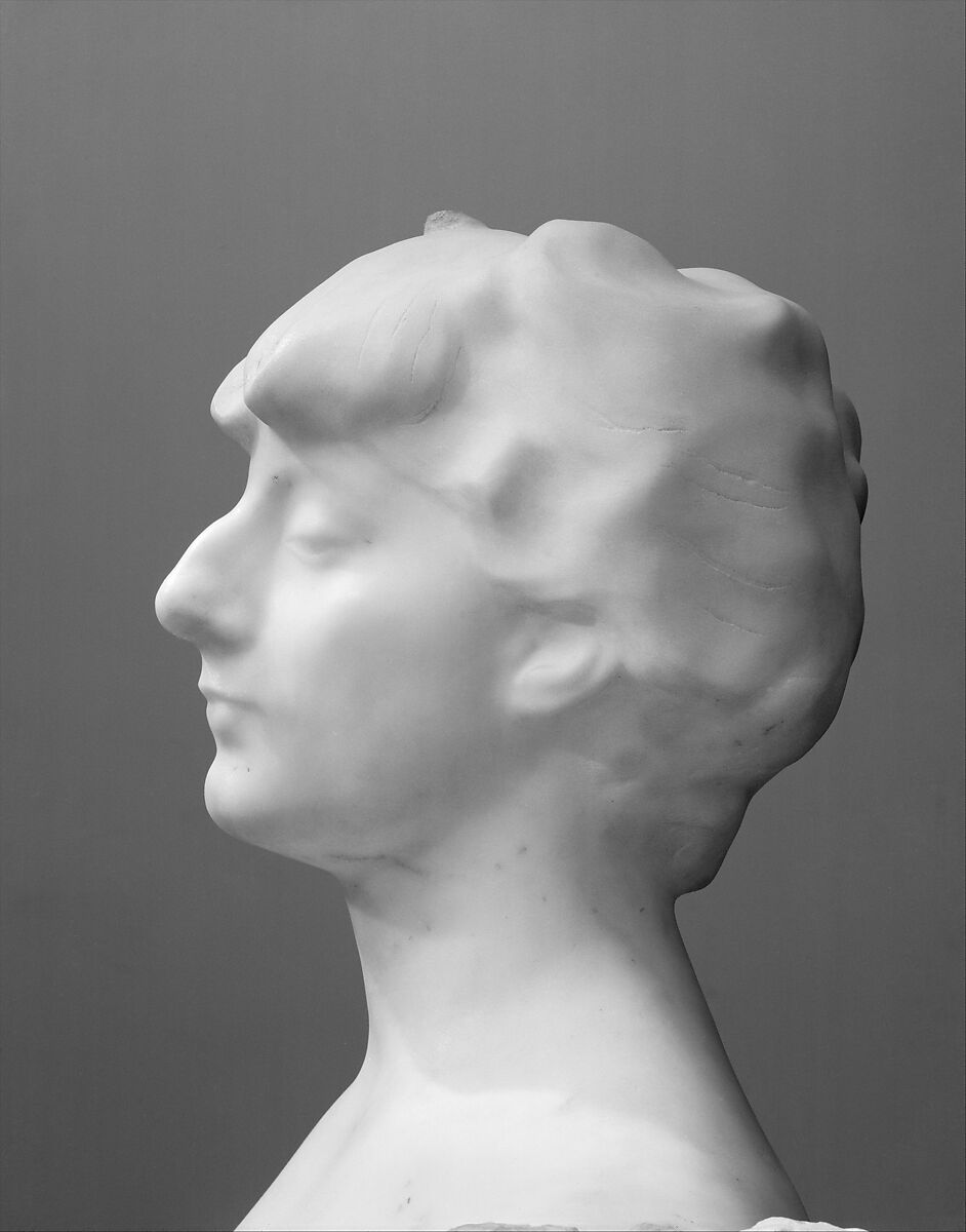 Madame X (Countess Anna-Elizabeth de Noailles), Auguste Rodin (French, Paris 1840–1917 Meudon), Marble, French