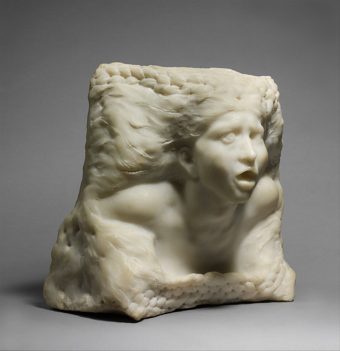 The Tempest, Auguste Rodin (French, Paris 1840–1917 Meudon), Marble, French