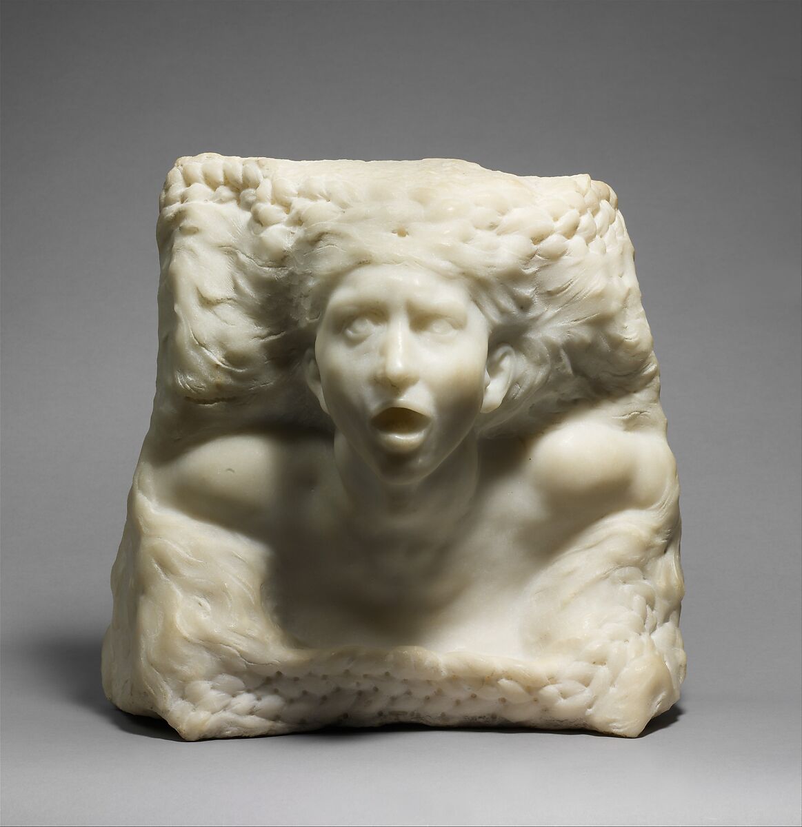The Tempest, Auguste Rodin (French, Paris 1840–1917 Meudon), Marble, French 