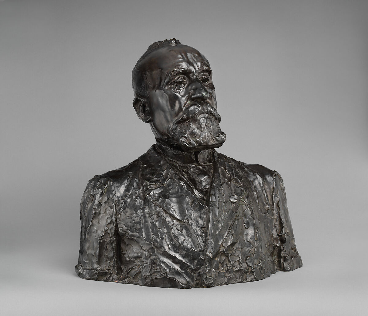 Pierre Puvis de Chavannes, Auguste Rodin (French, Paris 1840–1917 Meudon), Bronze, French