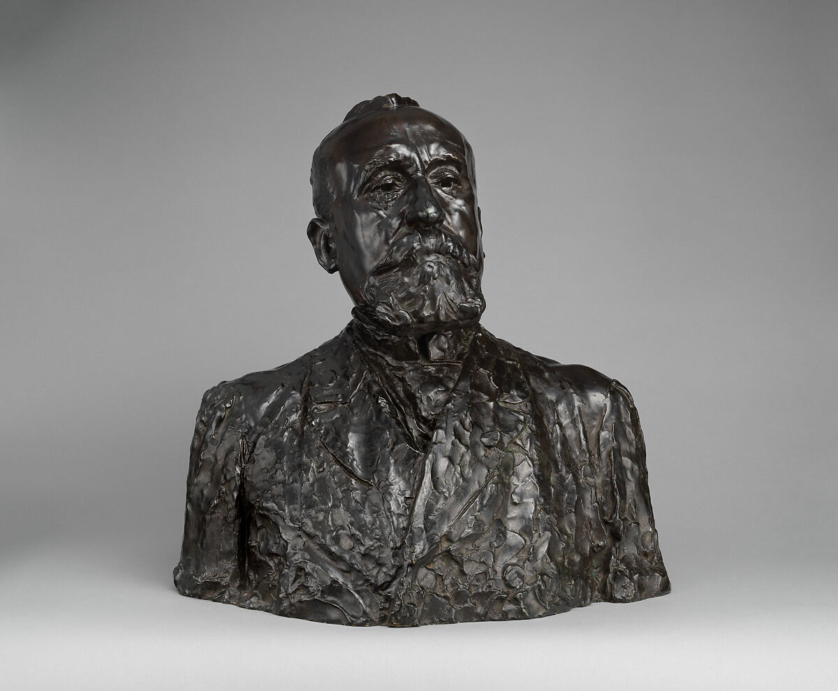 Pierre Puvis de Chavannes, Auguste Rodin  French, Bronze, French