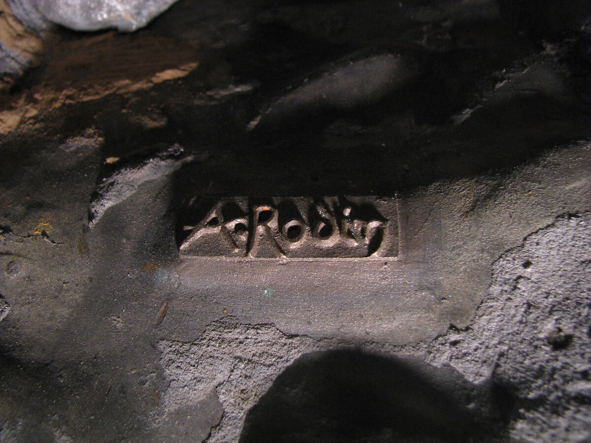 The Thinker, Auguste Rodin (French, Paris 1840–1917 Meudon), Bronze, French