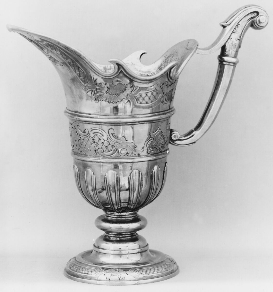 Ewer, Christoffel Radijs (master 1725, died 1782), Silver gilt, Dutch, The Hague 