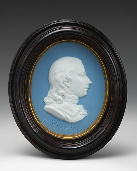 Lord George Gordon (1751–1793), Josiah Wedgwood and Sons (British, Etruria, Staffordshire, 1759–present), Jasperware, British, Staffordshire 