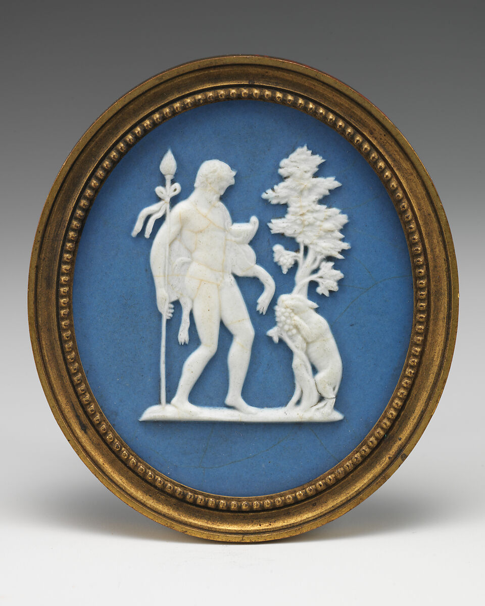 Satyr, Wedgwood and Bentley (British, Etruria, Staffordshire, 1769–1780), Jasper ware, British, Etruria, Staffordshire 