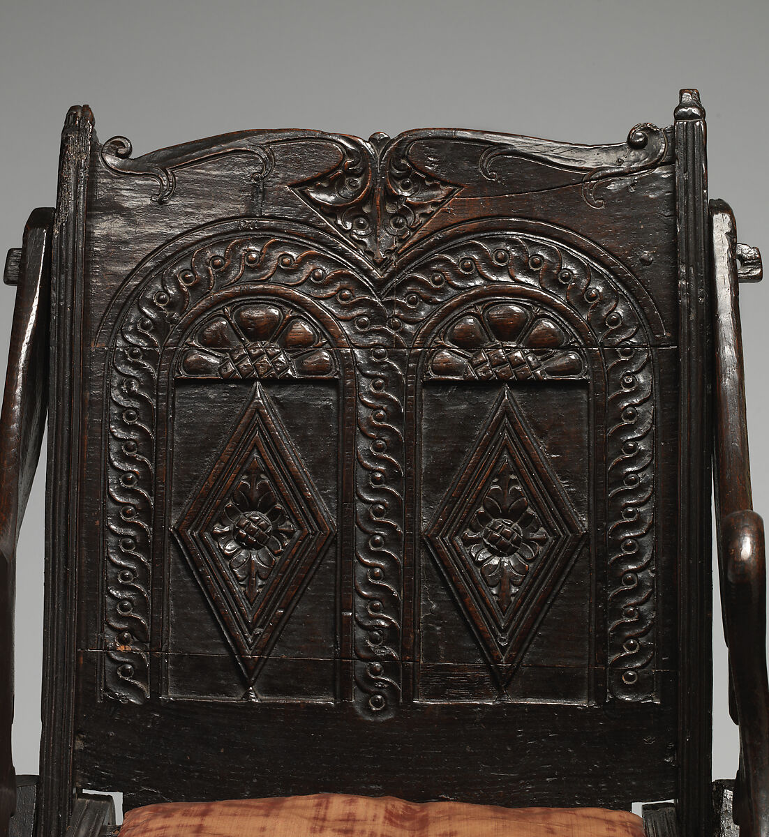 Folding chair, Oak, British