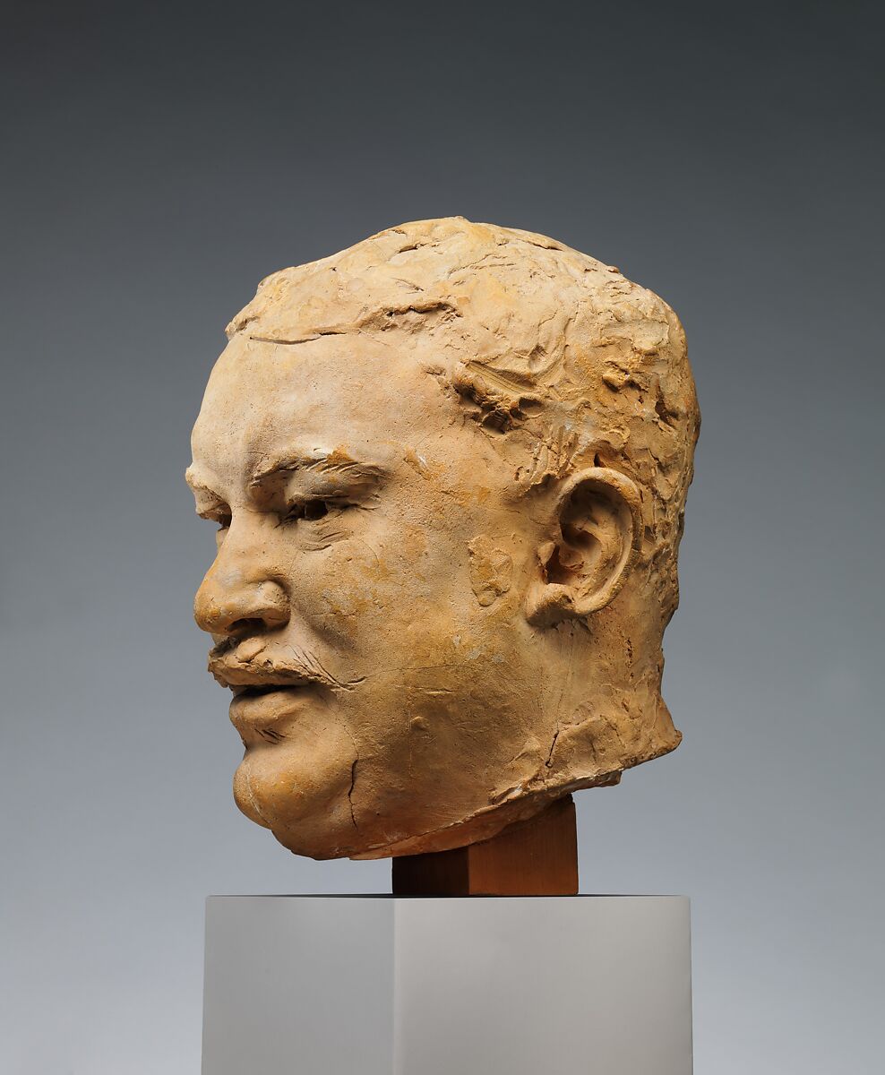 Honoré de Balzac, Auguste Rodin (French, Paris 1840–1917 Meudon), Terracotta, French