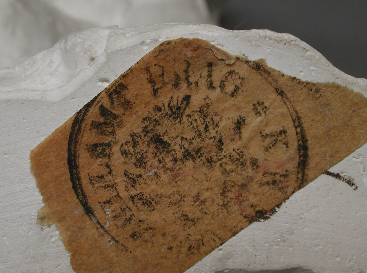 Old Woman Standing with Folded Arms, Auguste Rodin (French, Paris 1840–1917 Meudon), Cast plaster, French