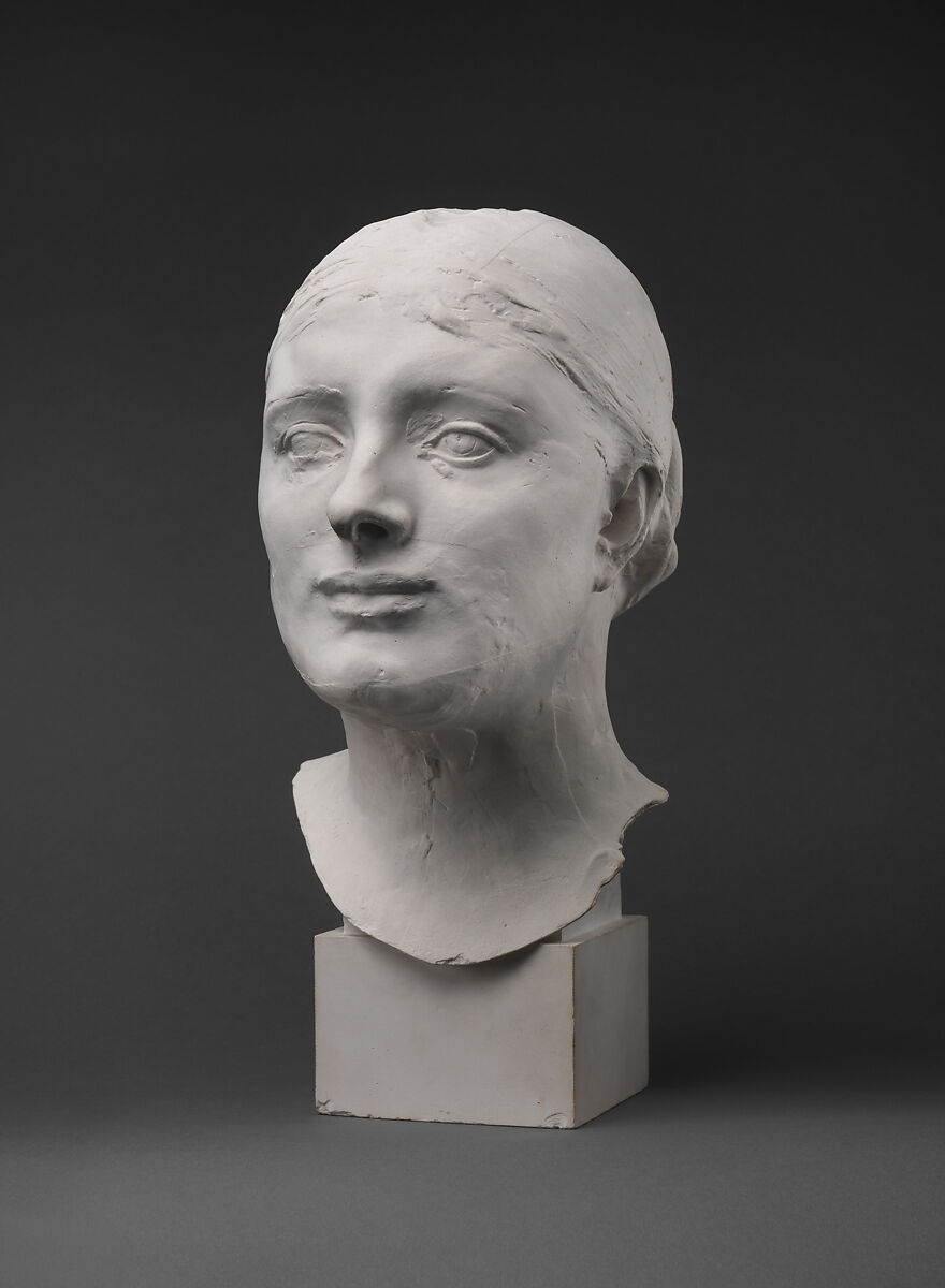 Auguste Rodin The Head of Mrs. Russell French The Metropolitan