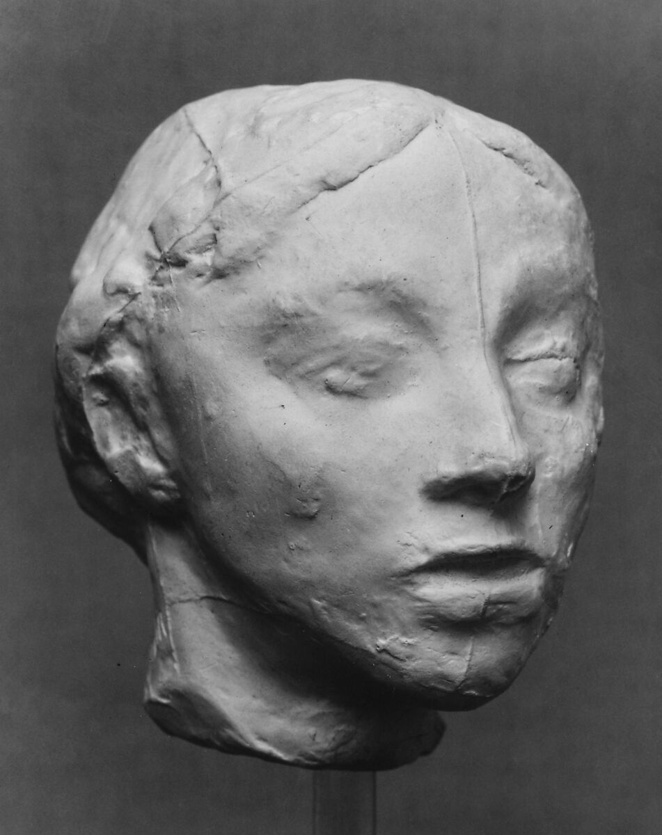 Gwen John (Study for a Muse), Auguste Rodin (French, Paris 1840–1917 Meudon), Cast plaster, French 