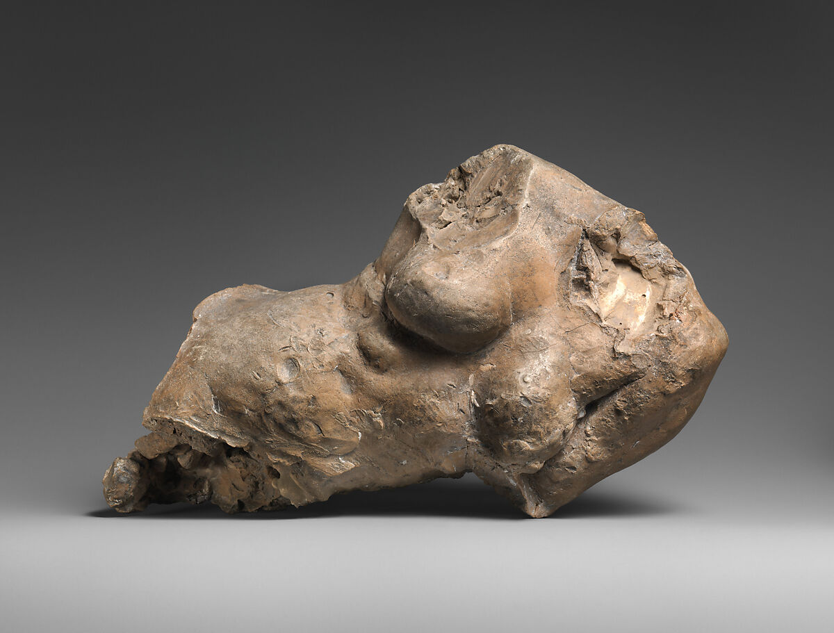 Torso (A Study for Ariane without Arms), Auguste Rodin (French, Paris 1840–1917 Meudon), Terracotta, French 