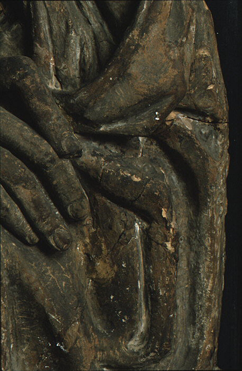 Madonna and Child, After a model by Donatello (Italian, Florence ca. 1386–1466 Florence)  , and made by his Workshop, Terracotta, polychromed, Italian, Florence