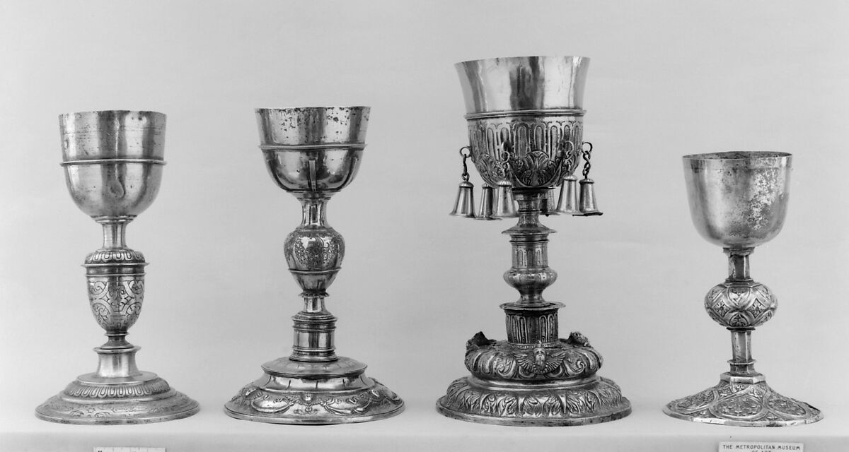 Chalice, Silver gilt, Spanish