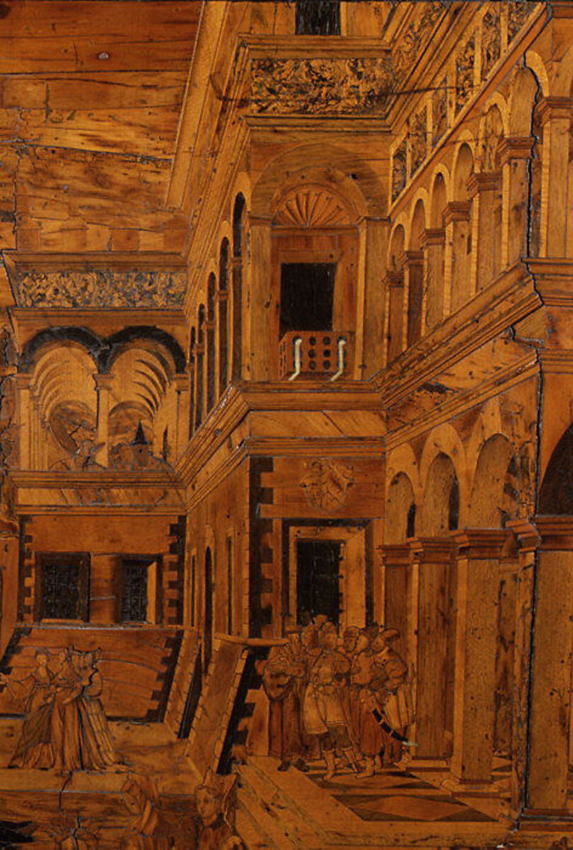 The Finding of Moses, Jacopo [Giacomo] Barozzi da Vignola (Italian, Vignola 1507–1573 Rome), Wood, Italian