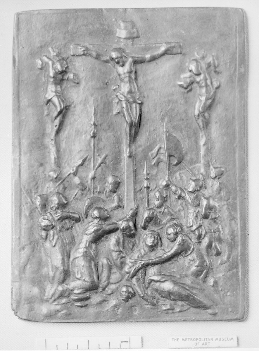 The Crucifixion, Bronze, German, Augsburg 