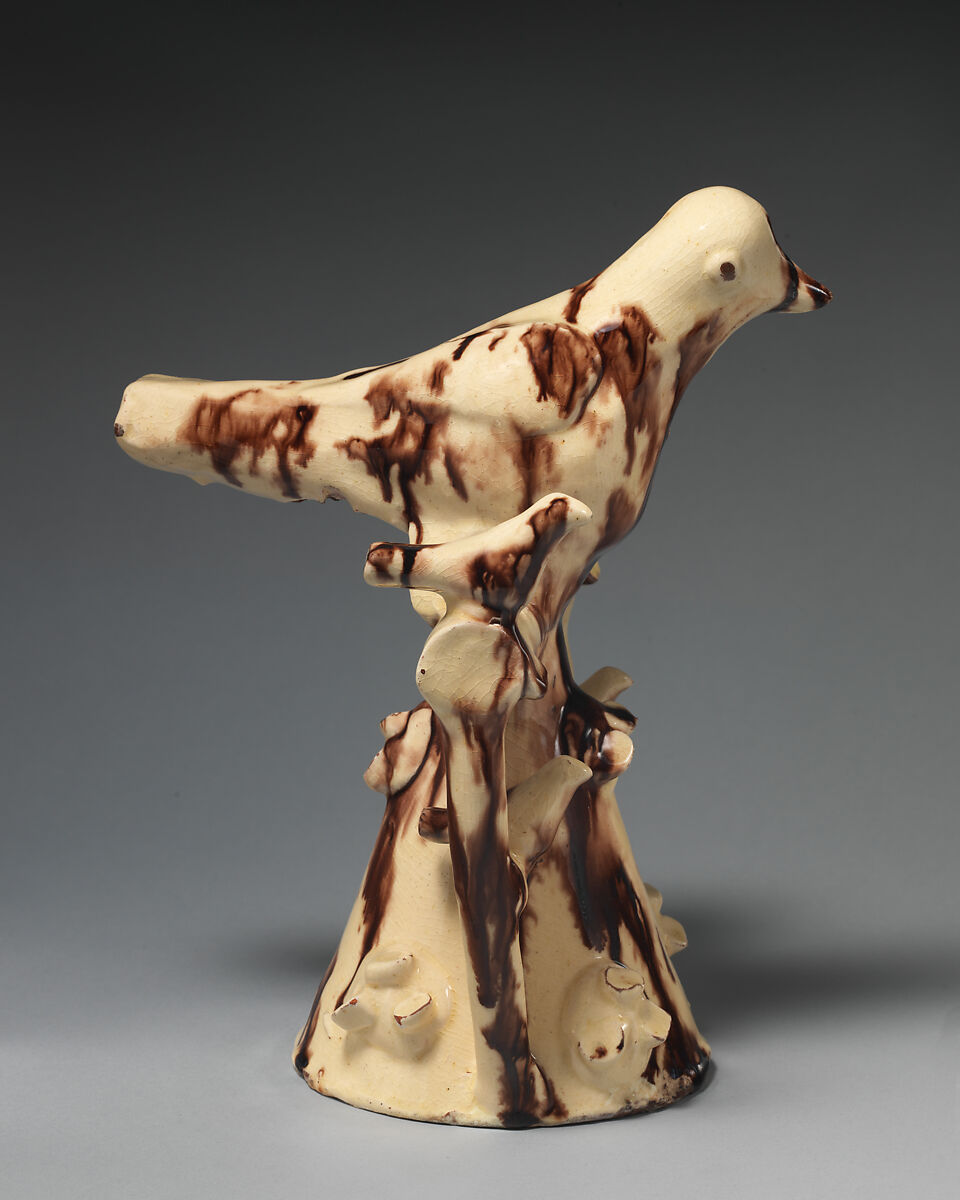 Whistle, Slipware, British, Staffordshire