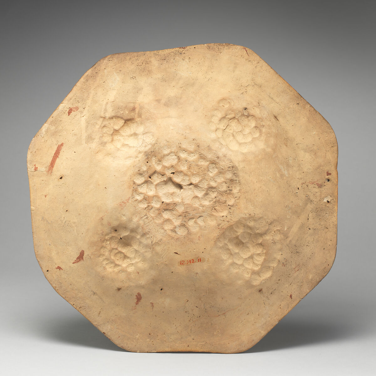 Dish, John Simpson III (1685–1775), Slipware, British, Staffordshire