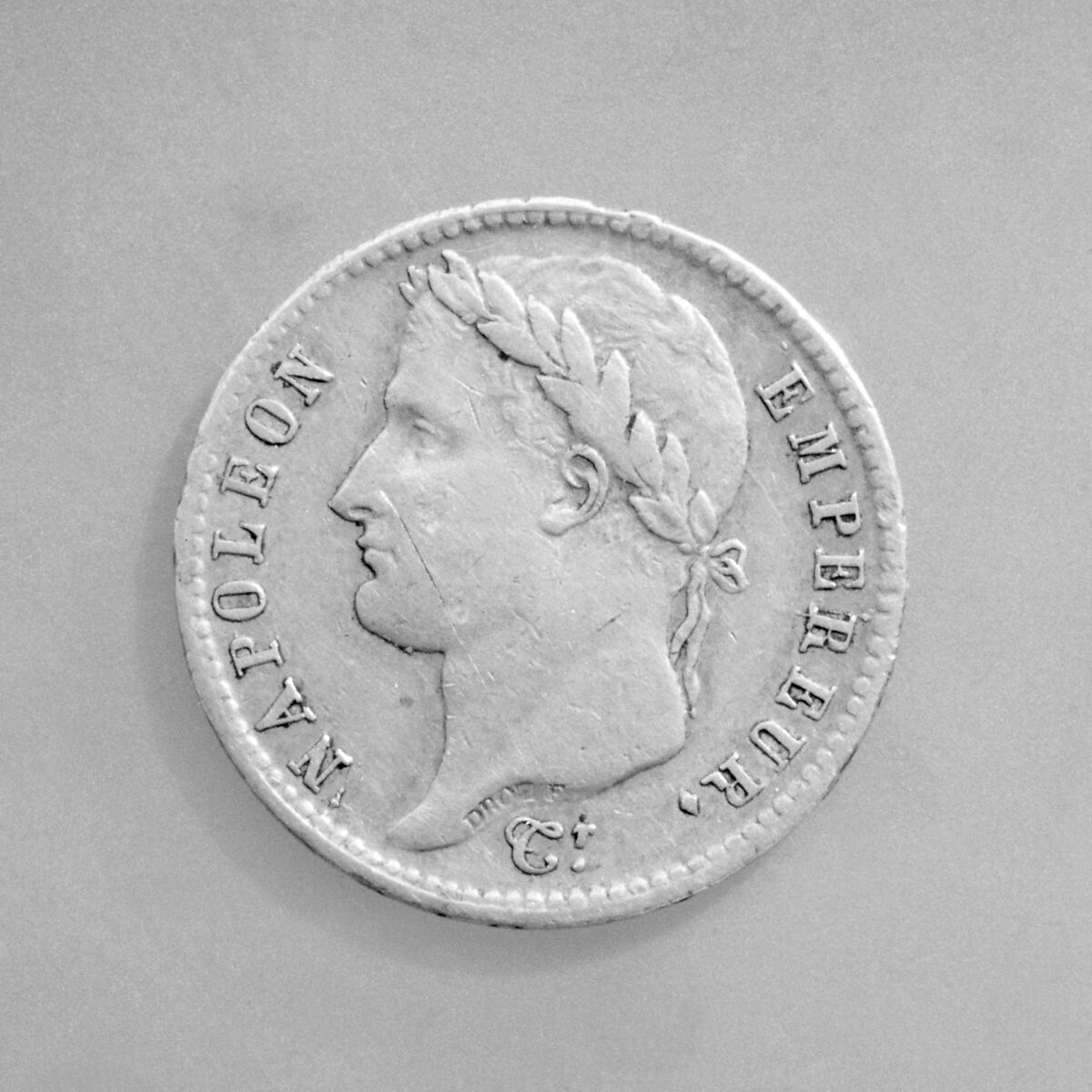 20-franc piece, Napoleon I, Medalist: Jean-Pierre Droz (French, La Chaux-de-Fonds, Neuchâtel 1746–1823 Paris), Gold, French