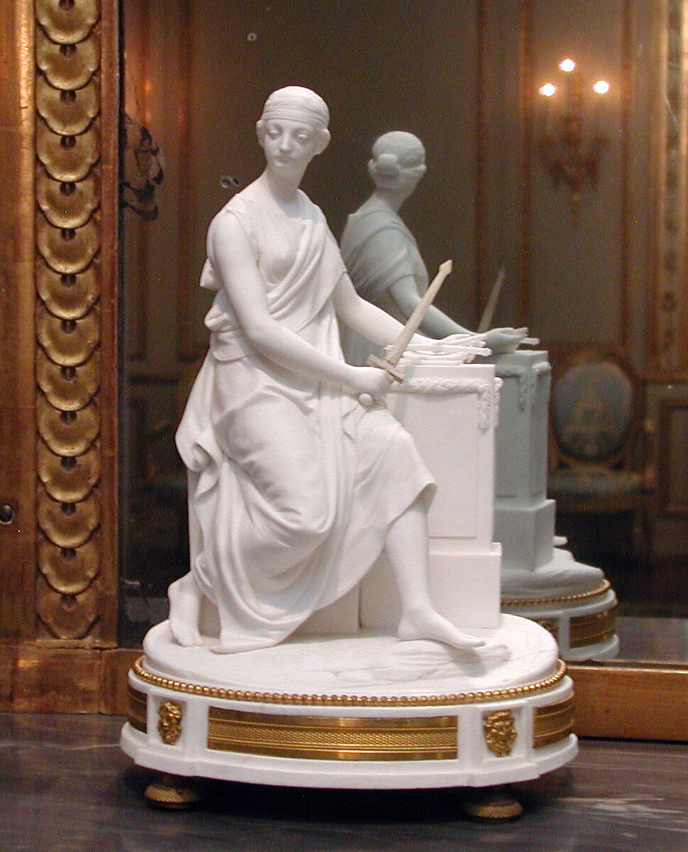 War, Dihl et Guérhard (French, 1781–ca. 1824) (Manufacture de Monsieur Le Duc d’Angoulême, until 1789), Hard-paste biscuit porcelain, gilt bronze, French, Paris 