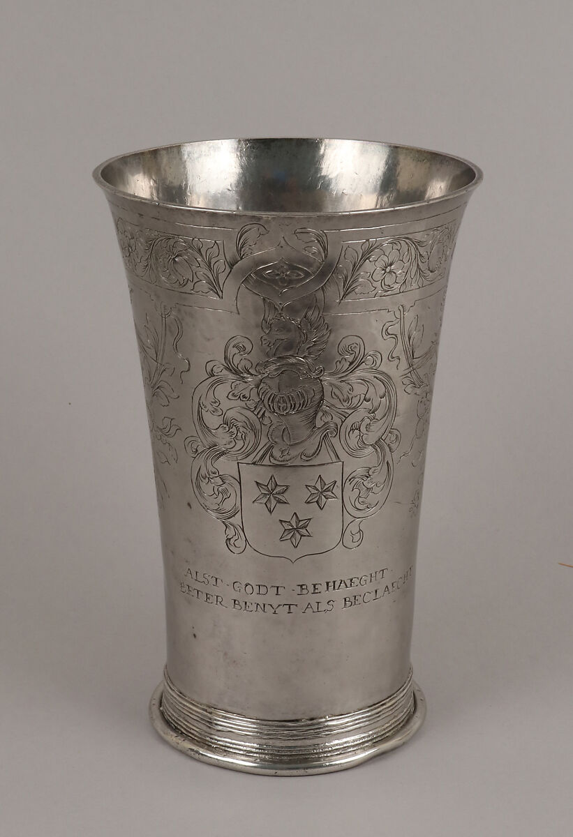 Beaker, Silver, Dutch, Dordrecht 