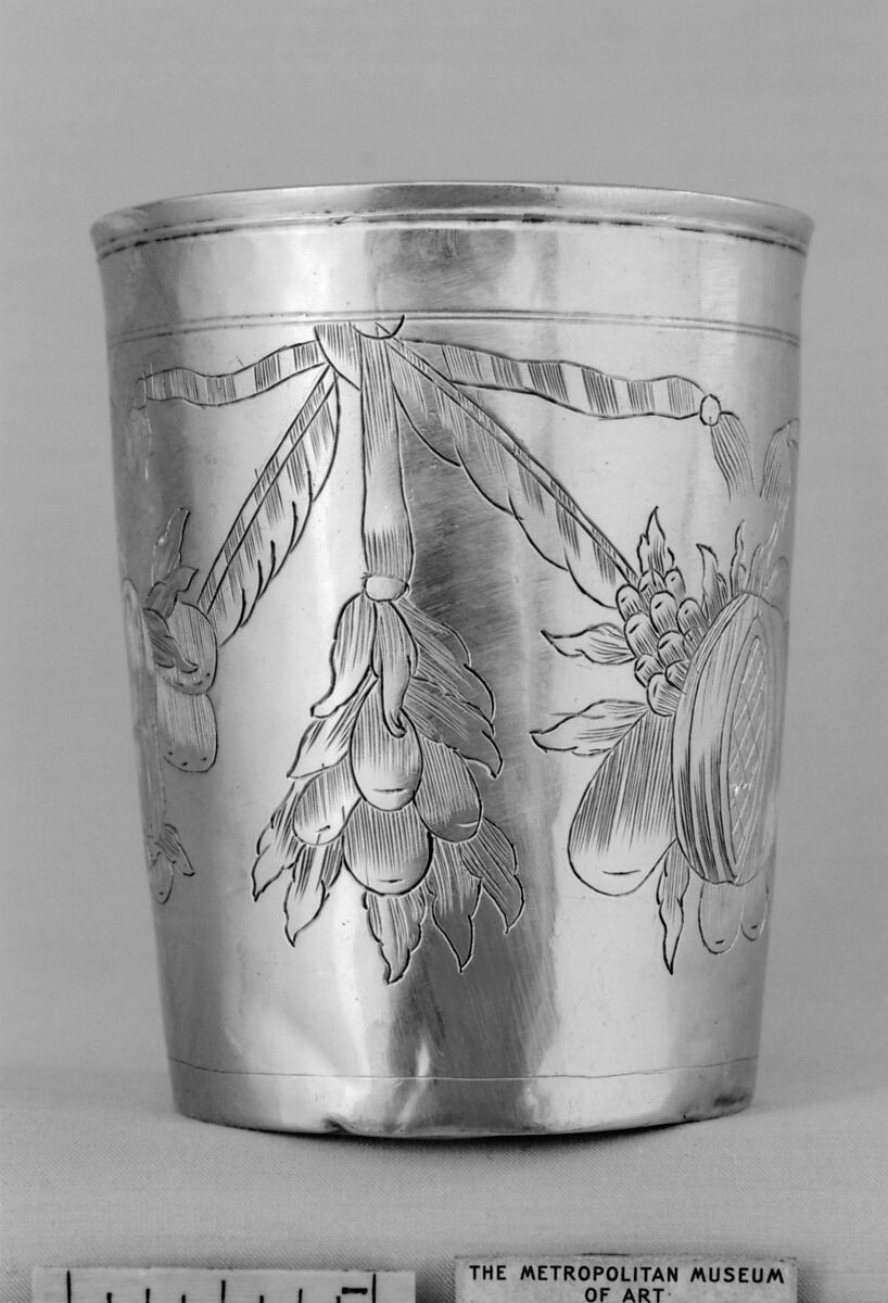 Beaker, Al&#39;derman Petrov Fiodor (Russian, active 1759–84), Silver, Russian, Moscow 