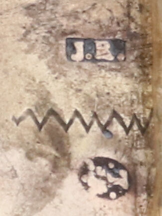 Beaker, J. R., Lisbon, Silver, gold lined, Portuguese, Lisbon