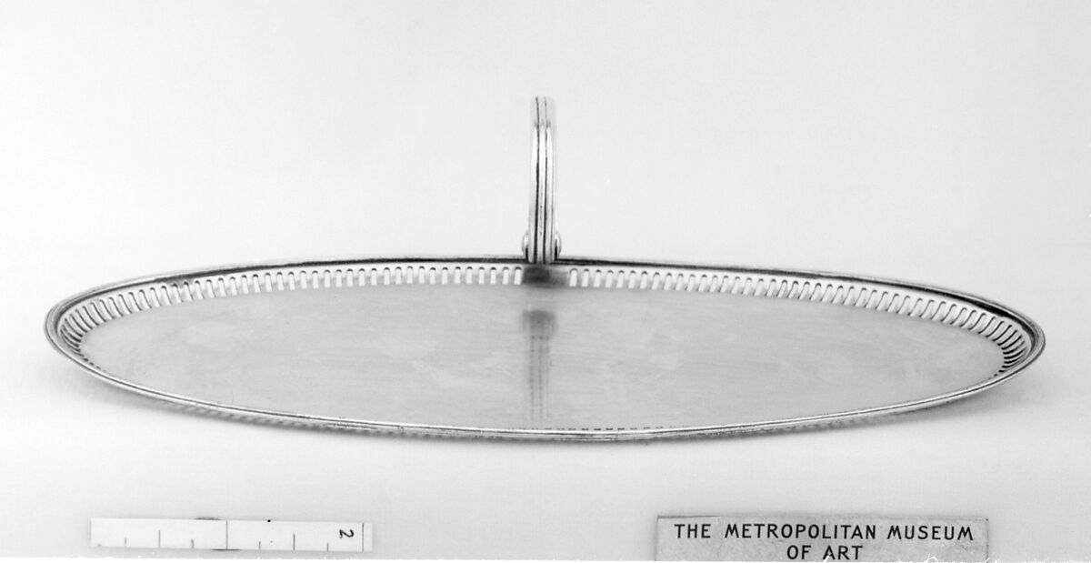 Pen tray, Sheffield plate, British 